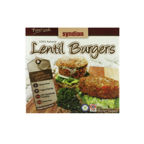 Syndian Lentil Burgers (4 pack) 400g