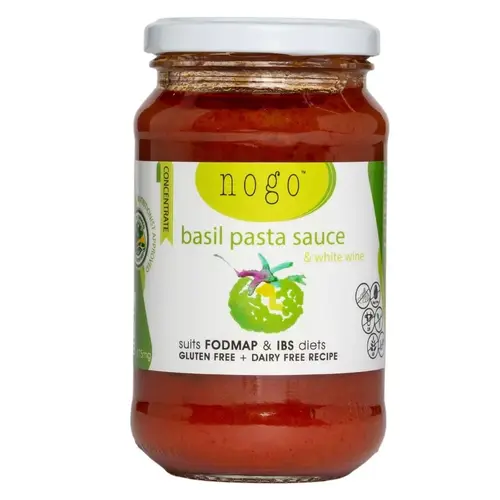 Nogo Fodmap Sweet Basil & White Wine Pasta Sauce 375g