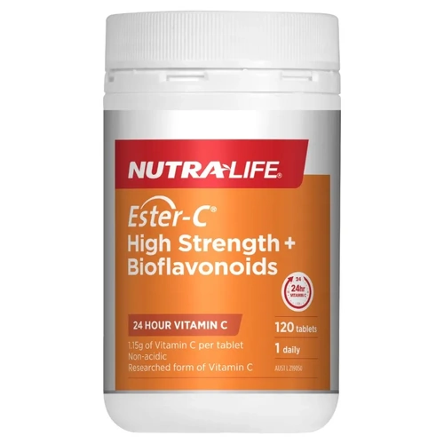 Nutra Life Ester C CHEWABLES 500mg 120t