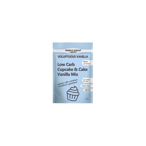 Voluptuous Vanilla Low Carb Cupcake and Cake Vanilla Mix 250g