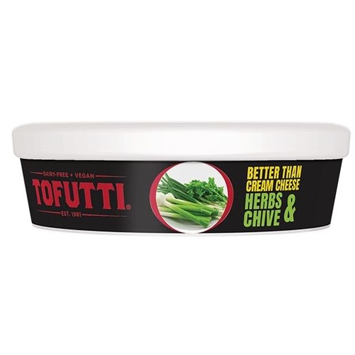 Tofutti Cream Cheese Herbs Chives 227g