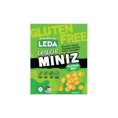 Leda Cracker Miniz Classic BBQ 150g