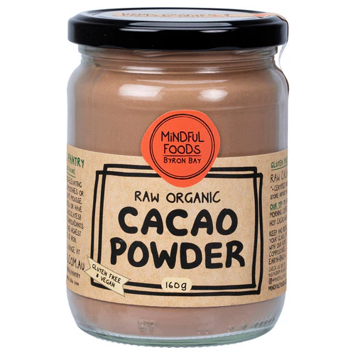 Mindful Foods Raw Organic Cacao Powder 160g