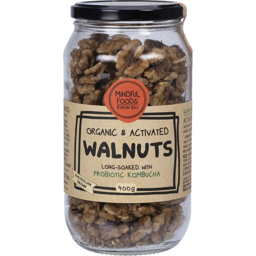 Mindful Foods Organic & Activated Walnuts 400g