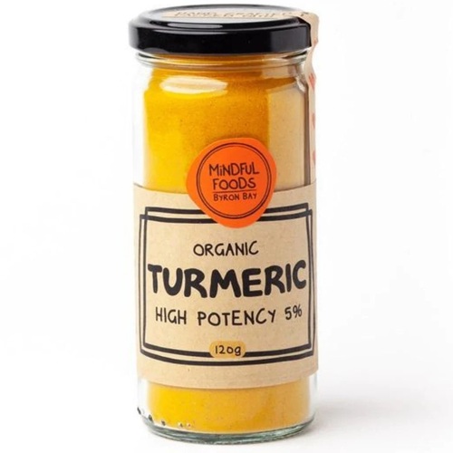 Mindful Foods Turmeric High Potency Organic 120g