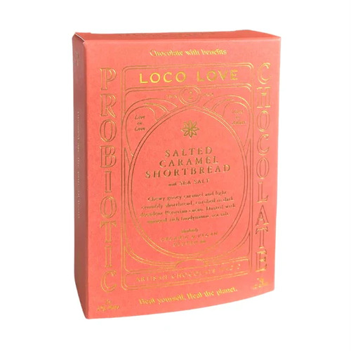 Loco Love Twin Salted Caramel Shortbread 70g