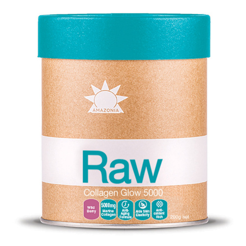 Amazonia Raw Beauty Collagen Glow Unflavoured 200g