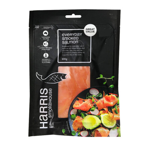 Harris Smokehouse Everyday Smoked Salmon 100g