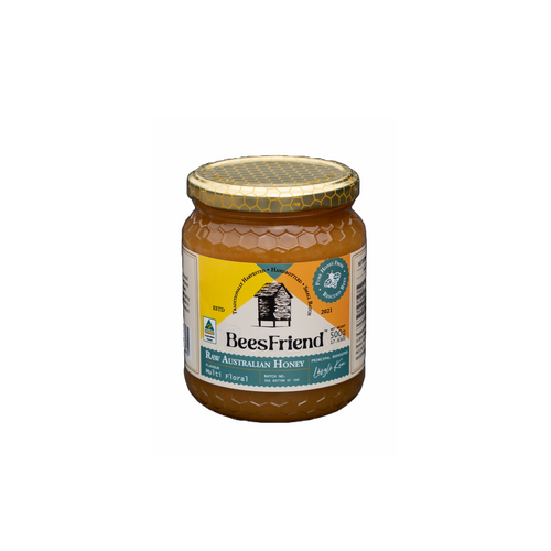 BeesFriend Raw Australian Honey - Multi Floral 500g