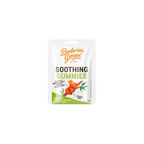 Buderim Ginger Soothing Gummies 40g