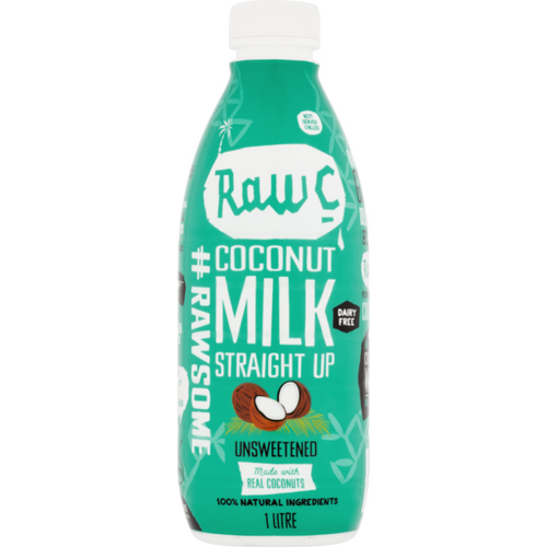 Raw C Coconut Milk Unsweetened 1L