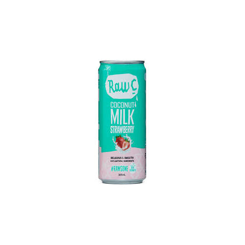 Raw C Coconut Milk Strawberry 325ml