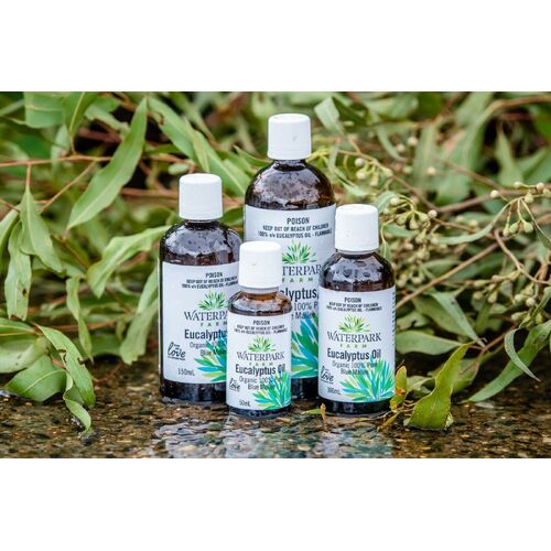 Waterpark Farm Organic 100% Pure Eucalyptus Oil 100ml