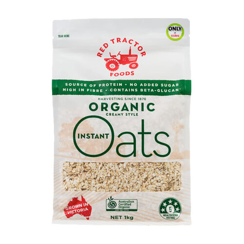 Red Tractor Organic Instant Oats 1kg