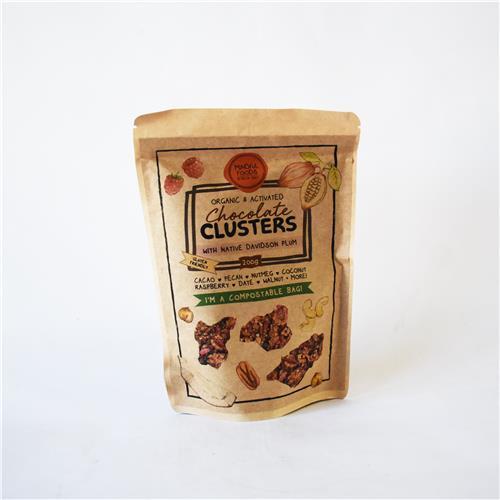 Mindful Foods Chocolate Clusters With Native Davidson Plum 200g