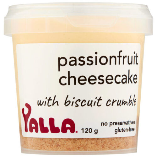 Yalla GF Cheesecake Passionfruit 120g