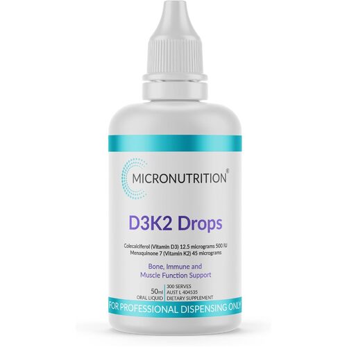 Micronutrition Vitamin D3 & K2 drops 50ml