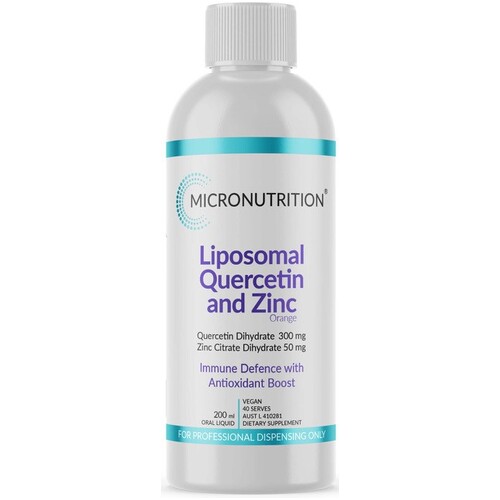 Micronutrition Liposomal Quercetin & Zinc 200ml