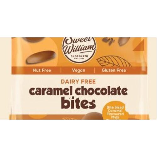 Sweet William Caramel Chocolate Bites 140g