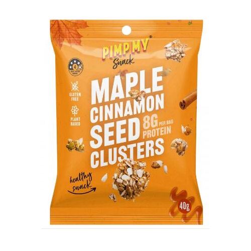 Pimp My Snack Maple Cinnamon Seeds Clusters 40g