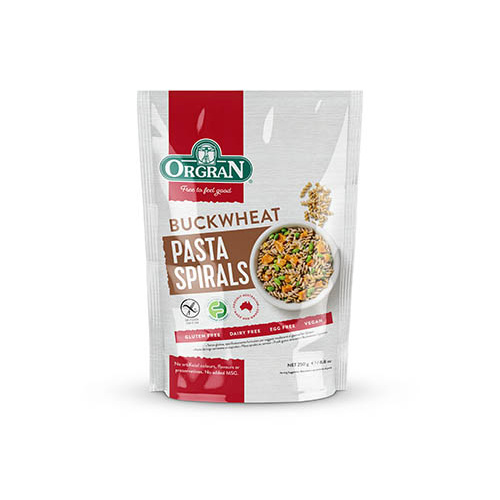 Orgran Gluten Free Buckwheat Pasta Spirals 250g