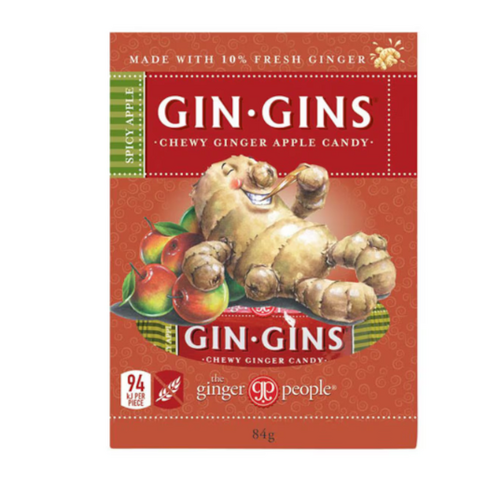 The Ginger People Gin Gins Spicy Apple Chews 84g