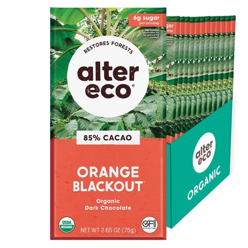 Alter Eco Chocolate Dark Orange Blackout 75g