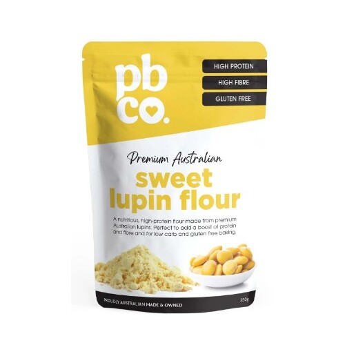 PBCO Sweet Lupin Flour Premium Australian 350g