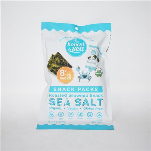 Honest Sea Seaweed Sea Salt Multipack 8x2g