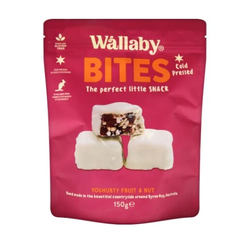 Wallaby Bites Yoghurty & Fruit Nut 150g