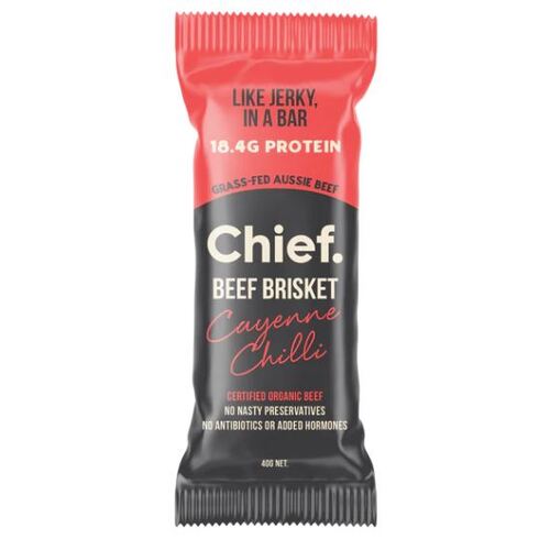 Chief Grass Fed Beef Bar Beef & Chilli 40g