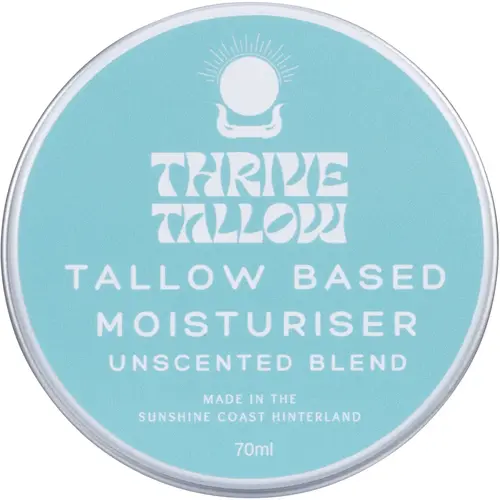 Thrive Tallow Based Moisturiser Unscented 70ml