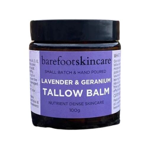 Barefoot Skincare Face & Body Butter Lavender& Geranium 100g