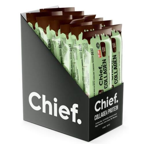 Chief Collagen Protein Bar Choc Mint 45g