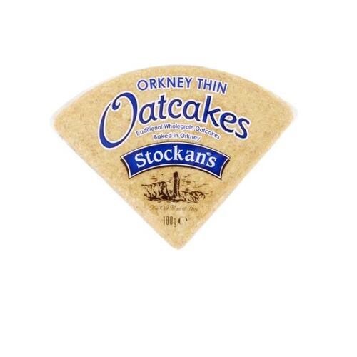 Stockans Orkney Thin Triangle Oatcakes 100g