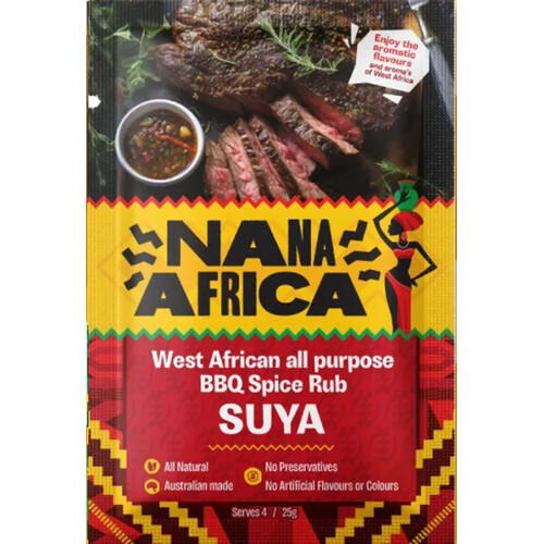 Nana Africa West African All Purpose BBQ Spice Rub Suya 30g