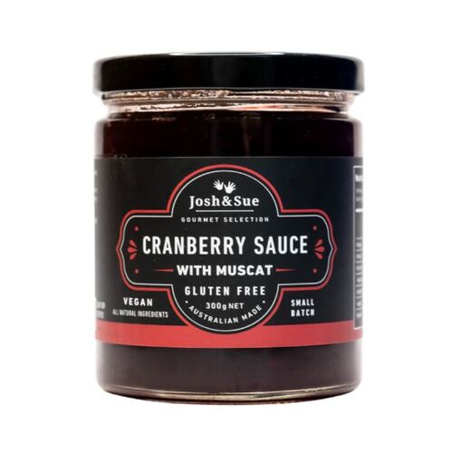 Josh & Sue Cranberry Sauce With Muscat 300g