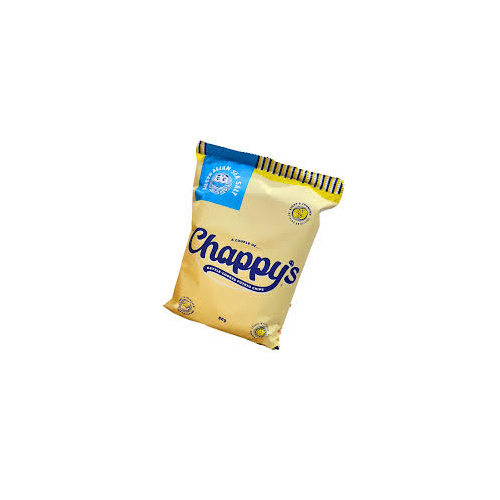 Chappys Potato Chips (kettle cooked) Australian Sea Salt 80g