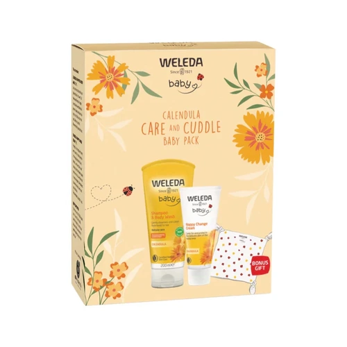 Weleda Baby Calendula Care & Cuddle Baby Pack