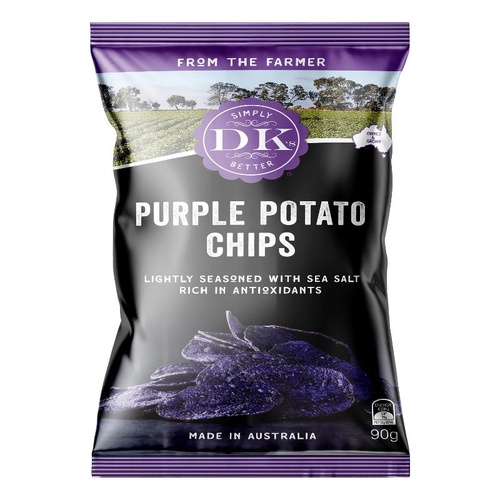 DK's Purple Potato Chips 90g