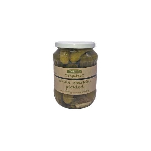 Polan Organic Whole Gherkins Pickled 680g