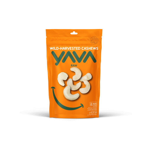 Yava Wild Harvested Cashews Raw 250g