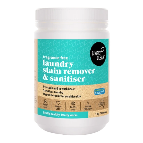 Simply Clean Laundry Stain Remover & Sanitiser 1Kg