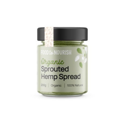 Food to Nourish Organic Sprouted Hemp Seed Spread 200g