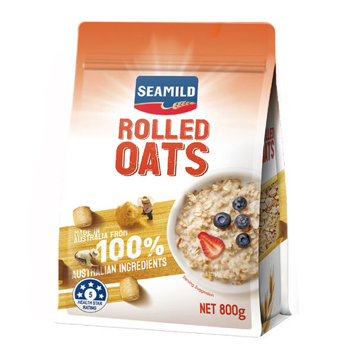 Seamild Rolled Oats 800g