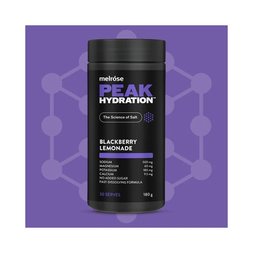 Melrose Peak Hydration Blackberry Lemonade 180g