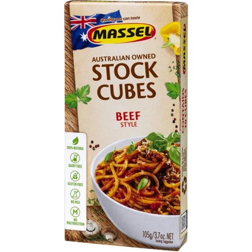 Massel Beef Style Stock Cubes 105g