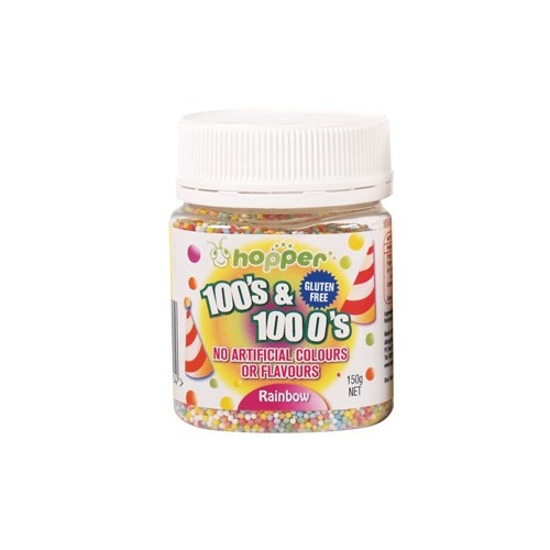 Hoppers Gluten Free 100's & 1000's (Rainbow) 150g