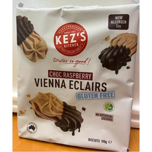 Kezs Kitchen Gluten Free Vienna Eclair Biscuits 190g