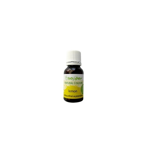 Hoppers Natural Colours Lemon (Yellow) Food Colouring 20g